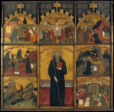 Retablo de San Antonio Abad de Master of Rubió